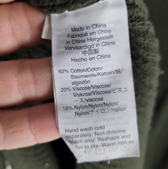 MADEWELL | patch pocket crewneck long sleeve knit pullover sweater Style J8782 - Picture 6 of 7